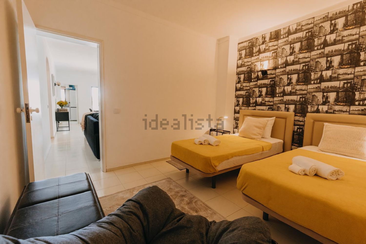 出租公寓 t3在Rua de Turiquintas, 107 b - 卧室