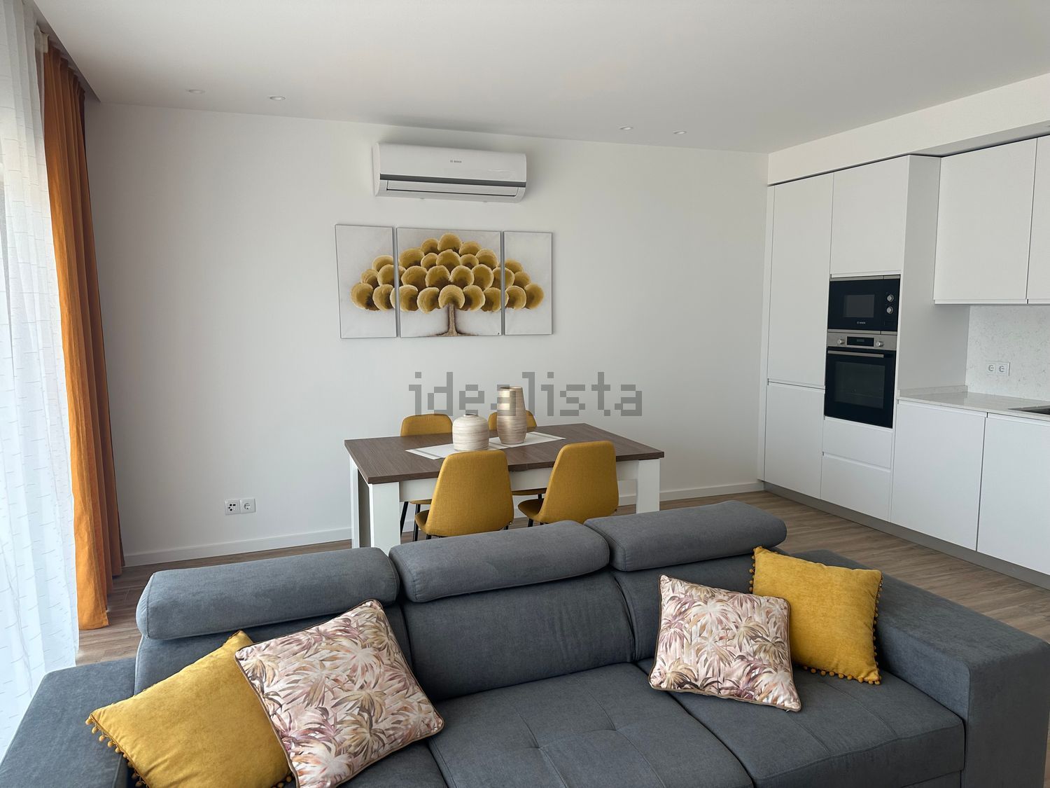 出租公寓 t2Urbanização Pinheiros Marim, 4 - 客厅