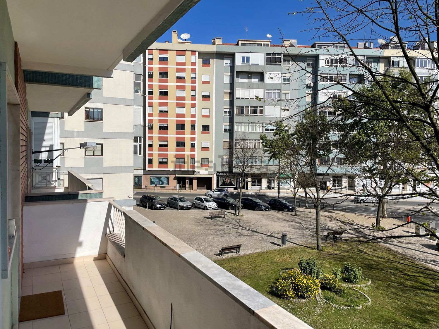 出租公寓 t3在Avenida do Uruguai, 47 - 露台