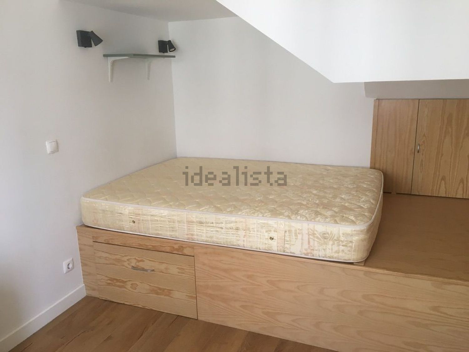 出租公寓 t1在Rua Conde Antas, 55 a - 卧室