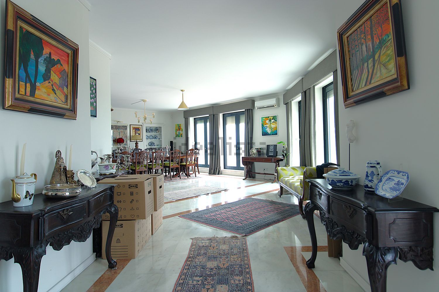 出租复式公寓在Avenida Miguel Torga - 客厅