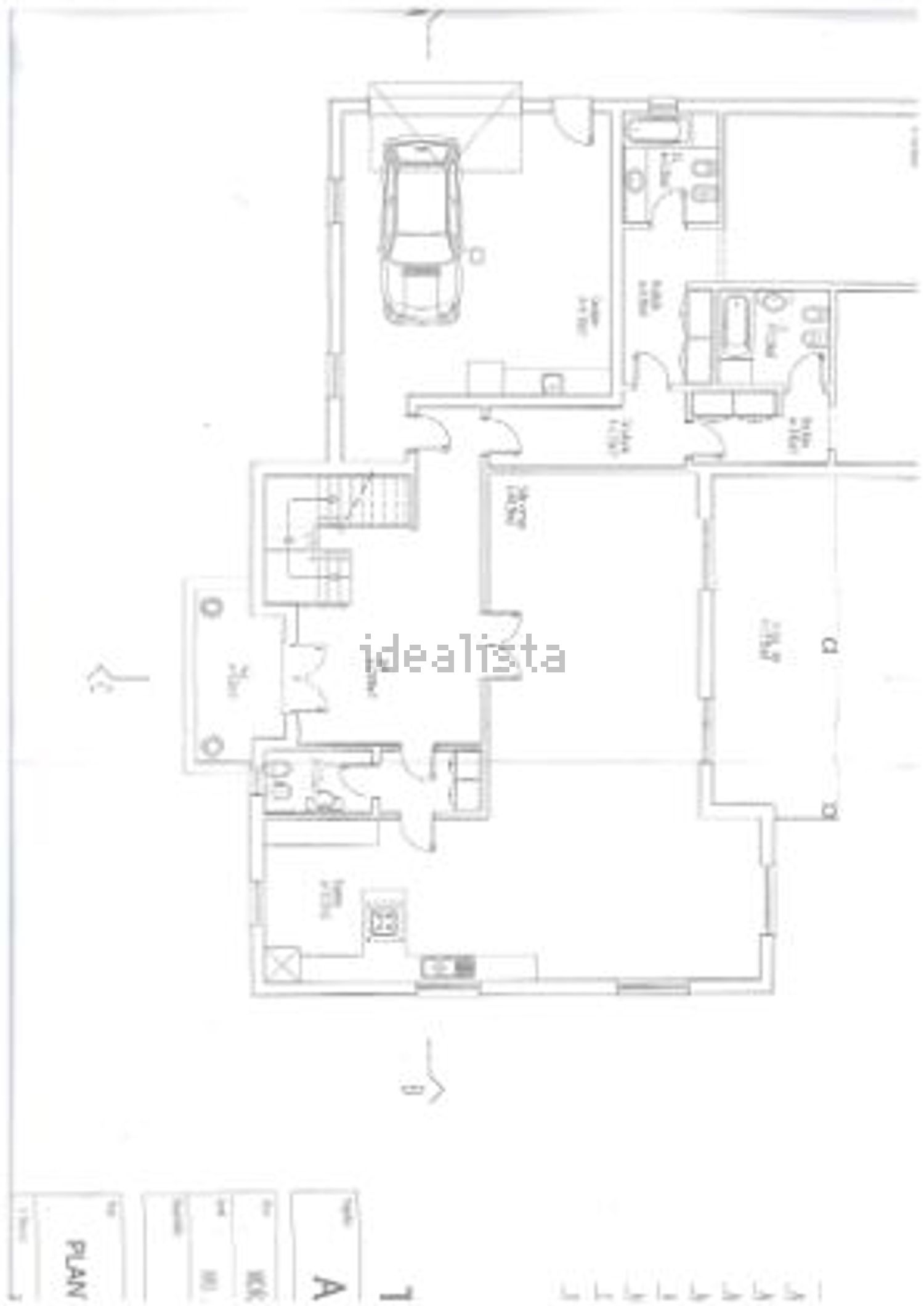 小楼房或独栋别墅出售Areia das Almas - 平面图