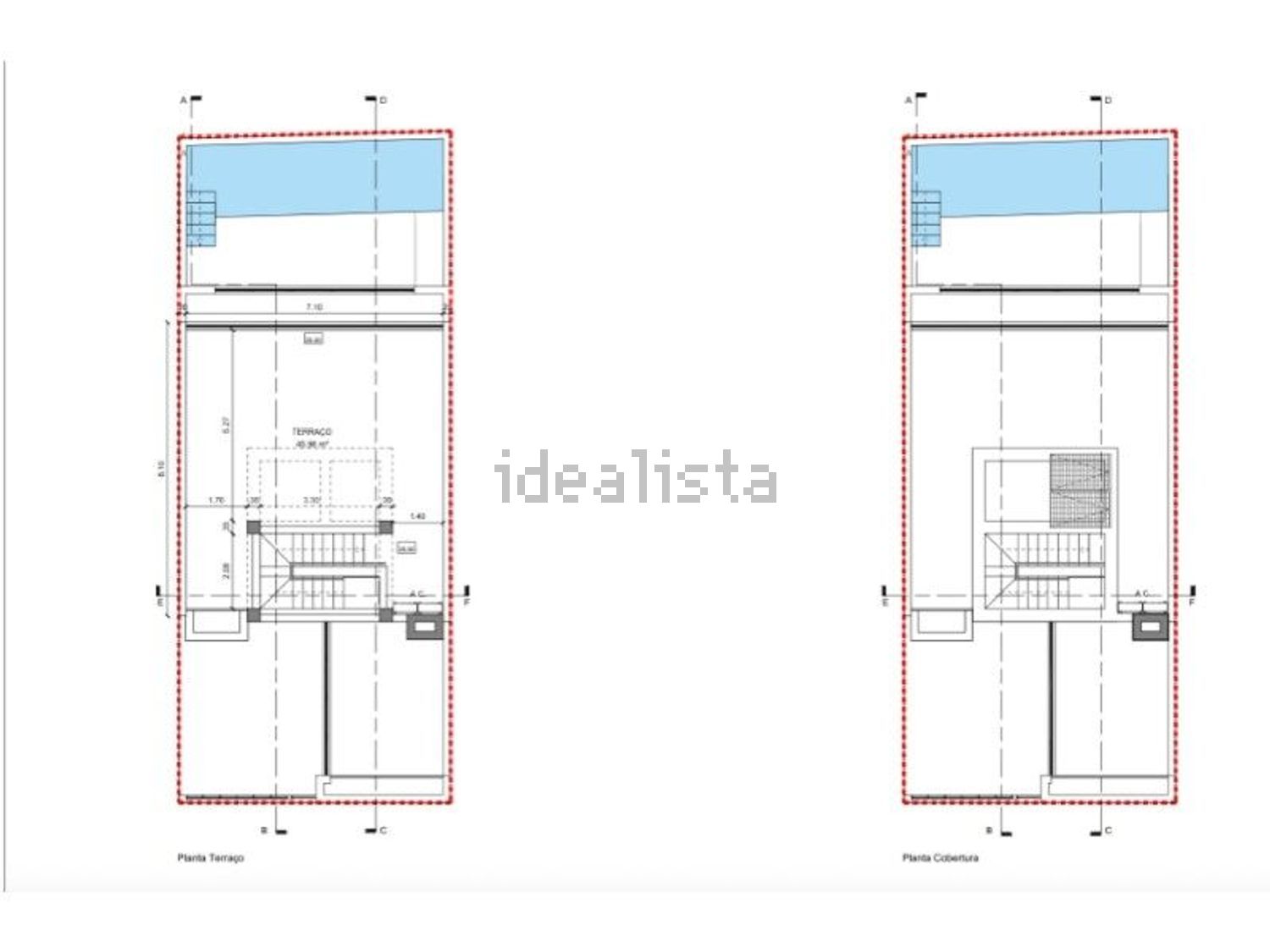 联排别墅出售在Rua da Bela Vista, 9 - 平面图