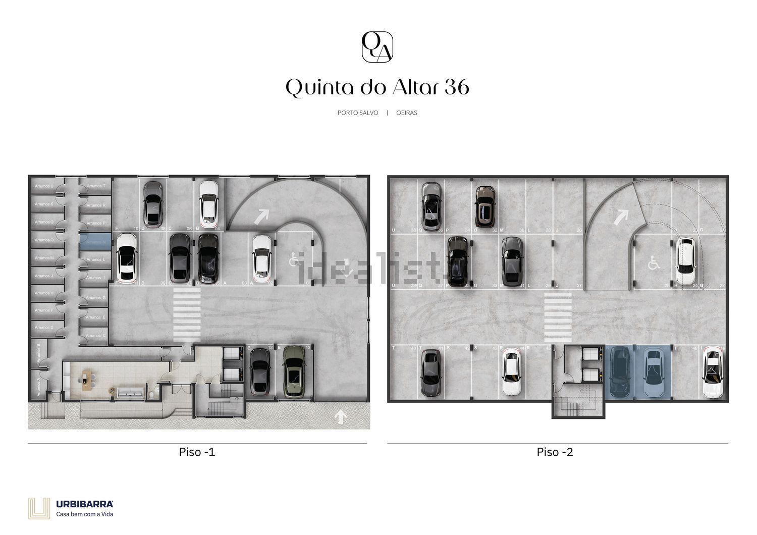 公寓 t3出售在Avenida General Ramalho Eanes, 36 - 平面图