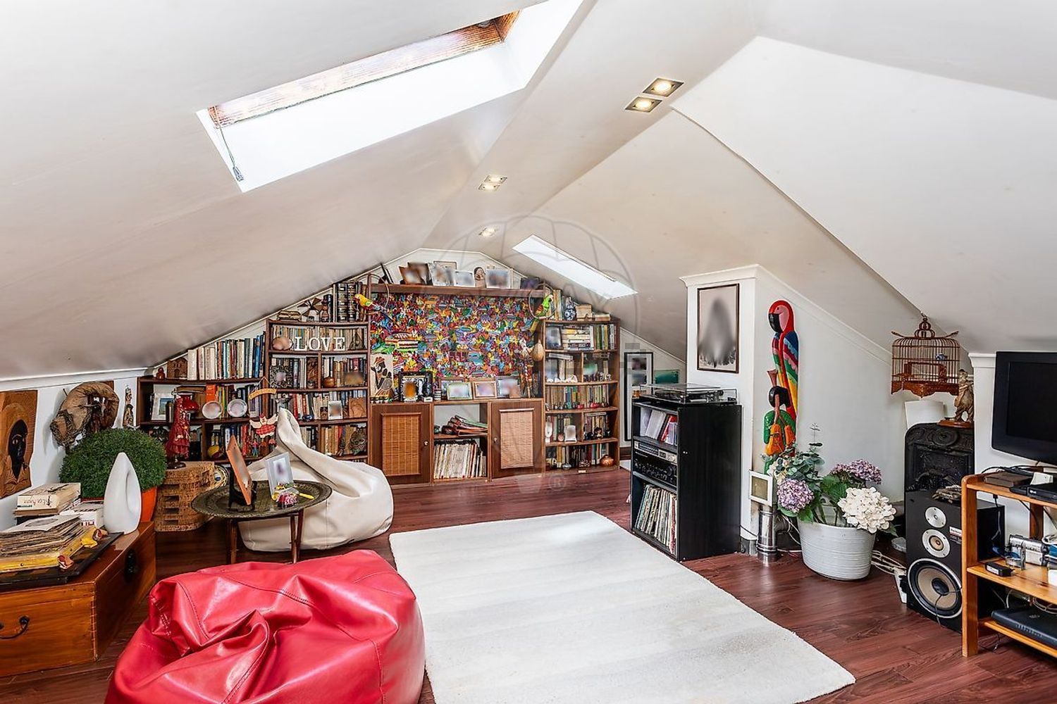 小楼房或独栋别墅出售在Rua Eduardo Schwalbach - 客厅