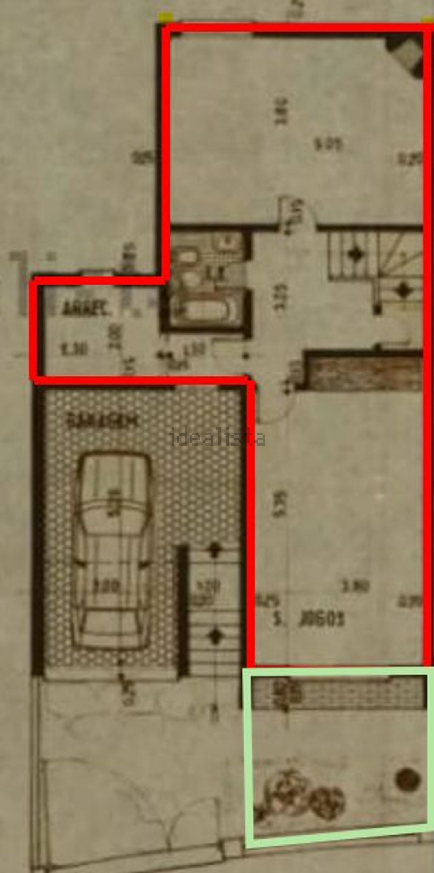出租公寓 t1在Rua Ferreira de Castro, 149 - 平面图