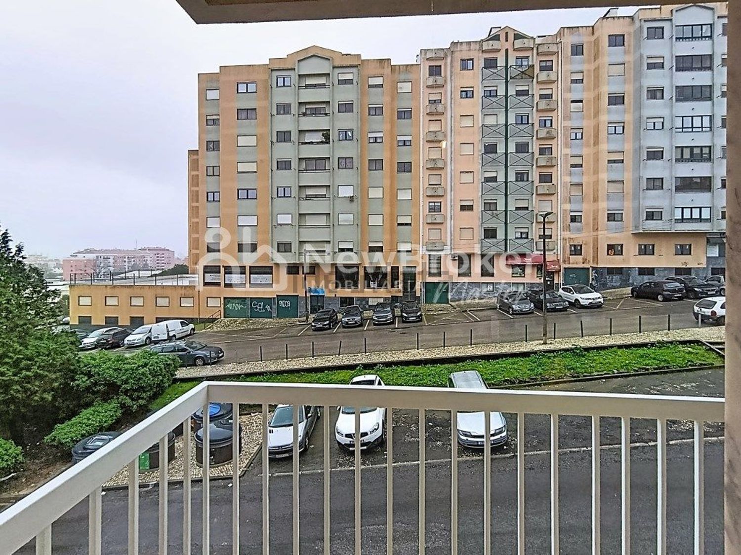 出租公寓 t2在Rua José Brandão de Almeida, 5 a - 露台