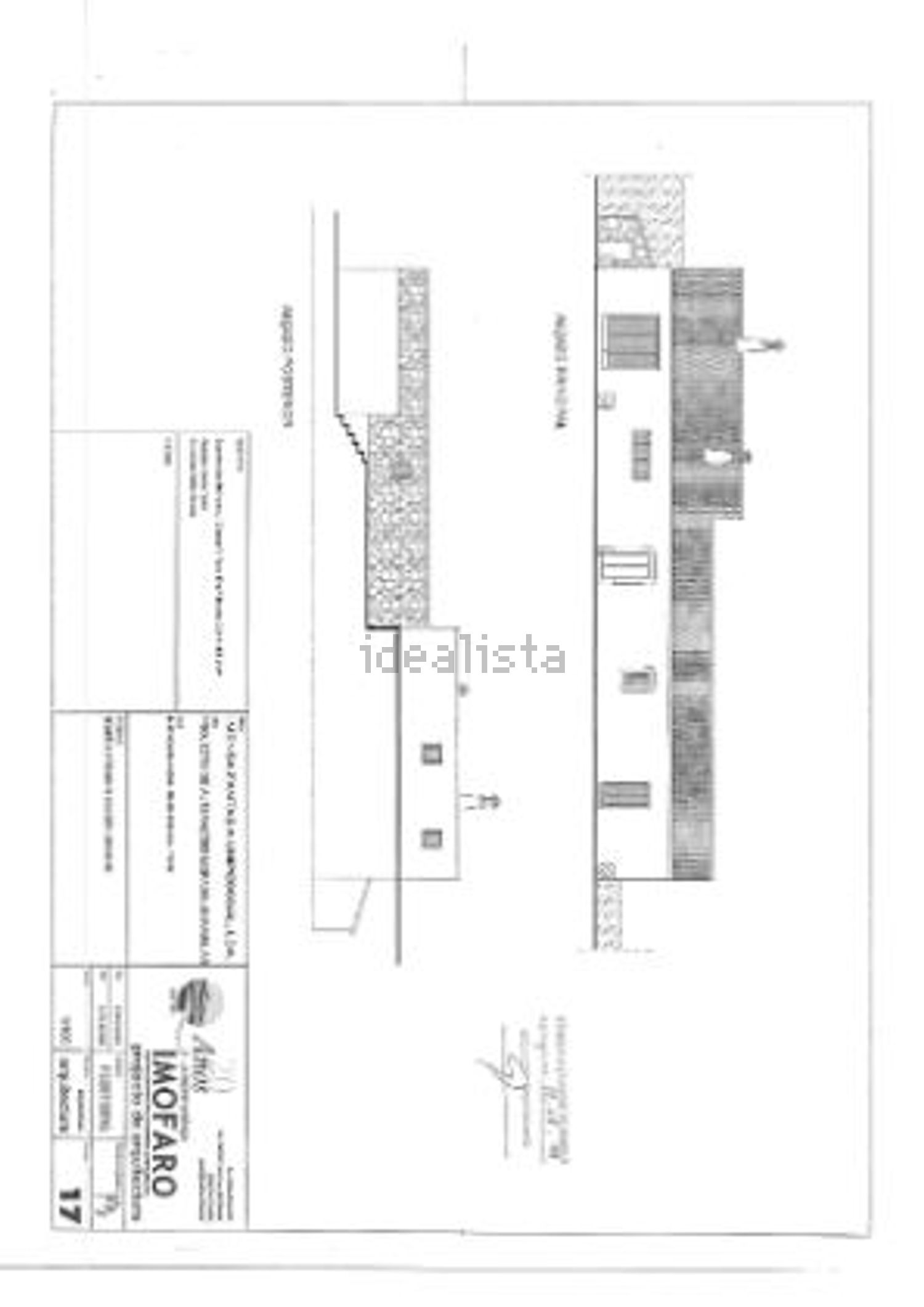 小楼房或独栋别墅出售Santa Catarina Fonte Bispo, 1 - 平面图