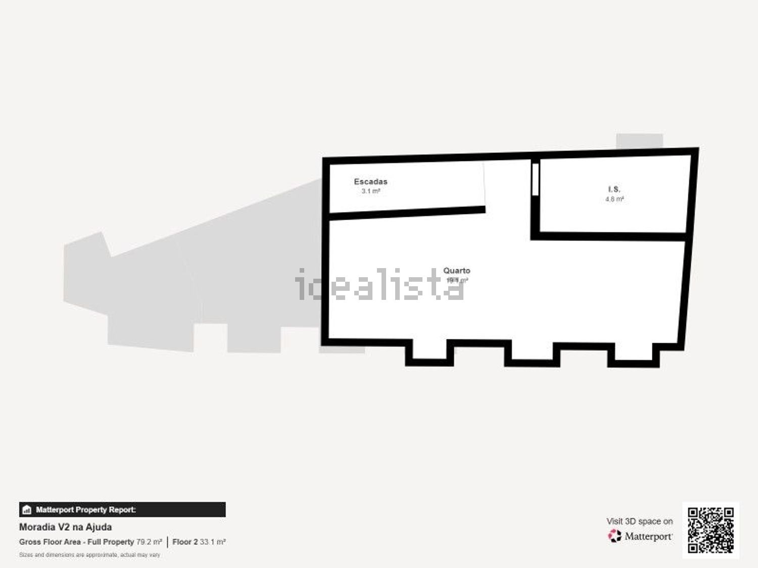 小楼房或独栋别墅出售在Travessa do Pardal - 平面图