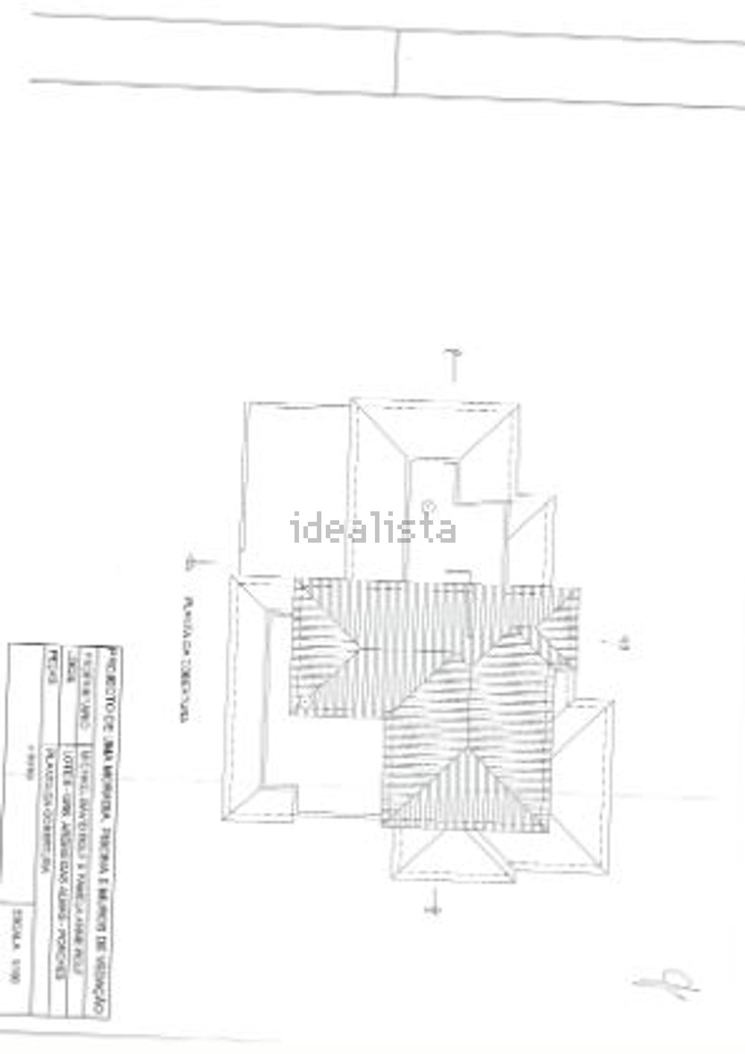 小楼房或独栋别墅出售Urbanização Areias Almas, Barracha - 平面图