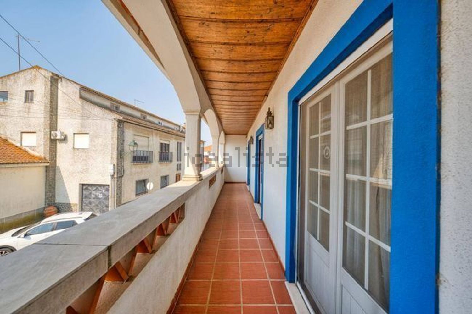 双拼别墅出售在Golegã - 阳台