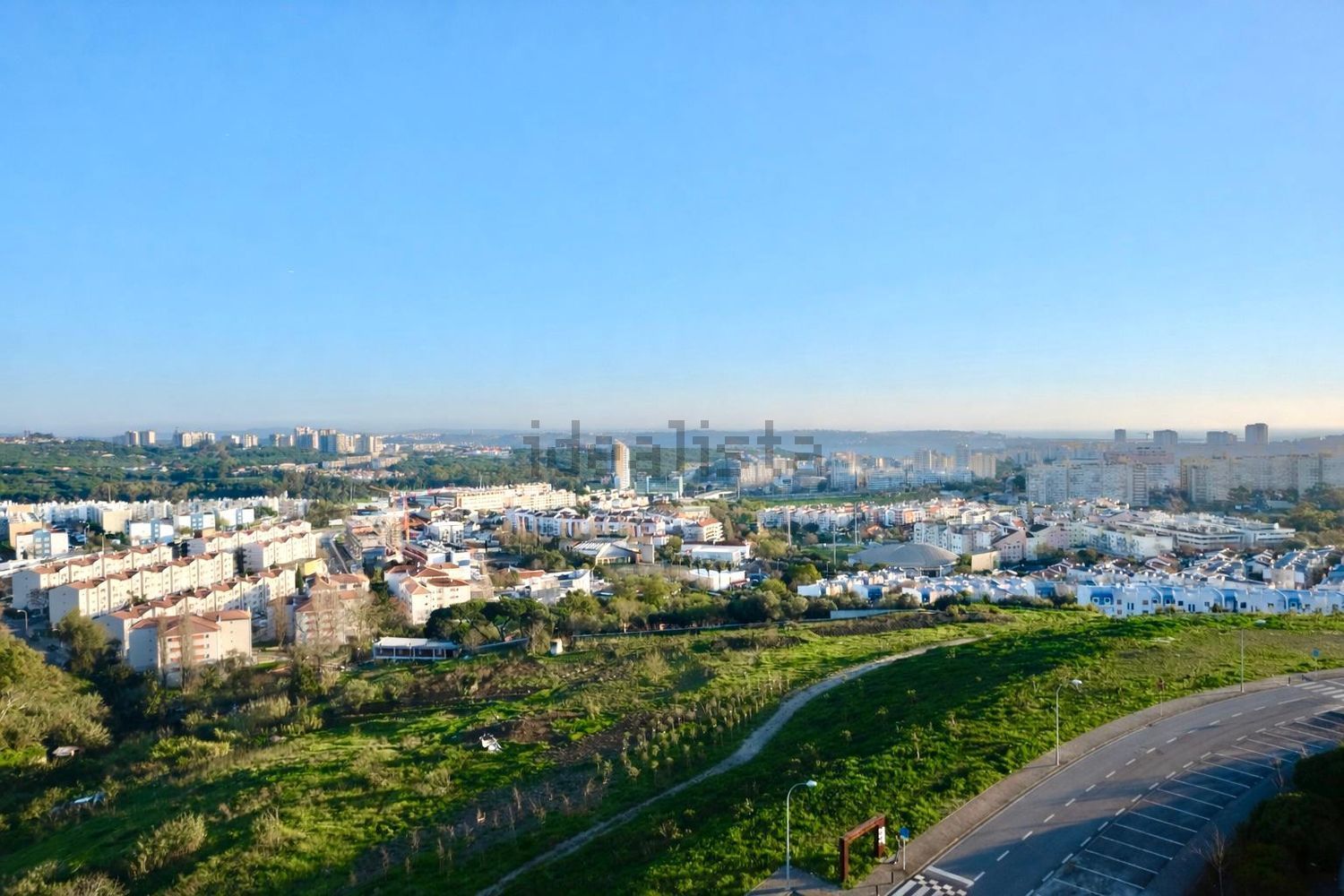 出租公寓 t2在Serra de Carnaxide - Parque de Santa Cruz - 视线