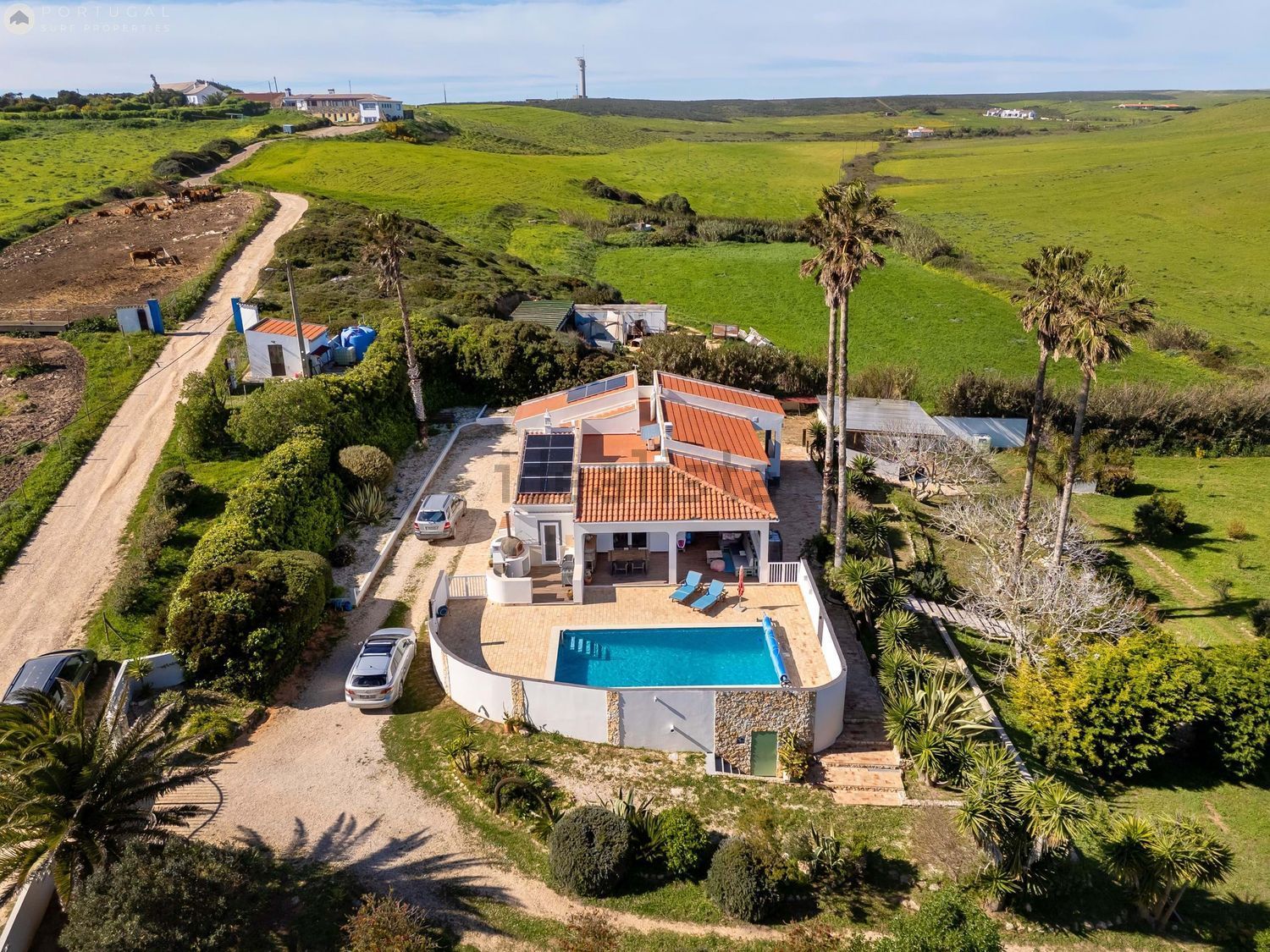 庄园出售在Vila do Bispo e Raposeira - 游泳池
