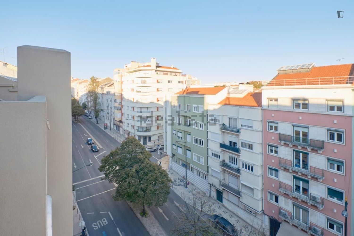 出租房间在Avenida Almirante Reis - 视线