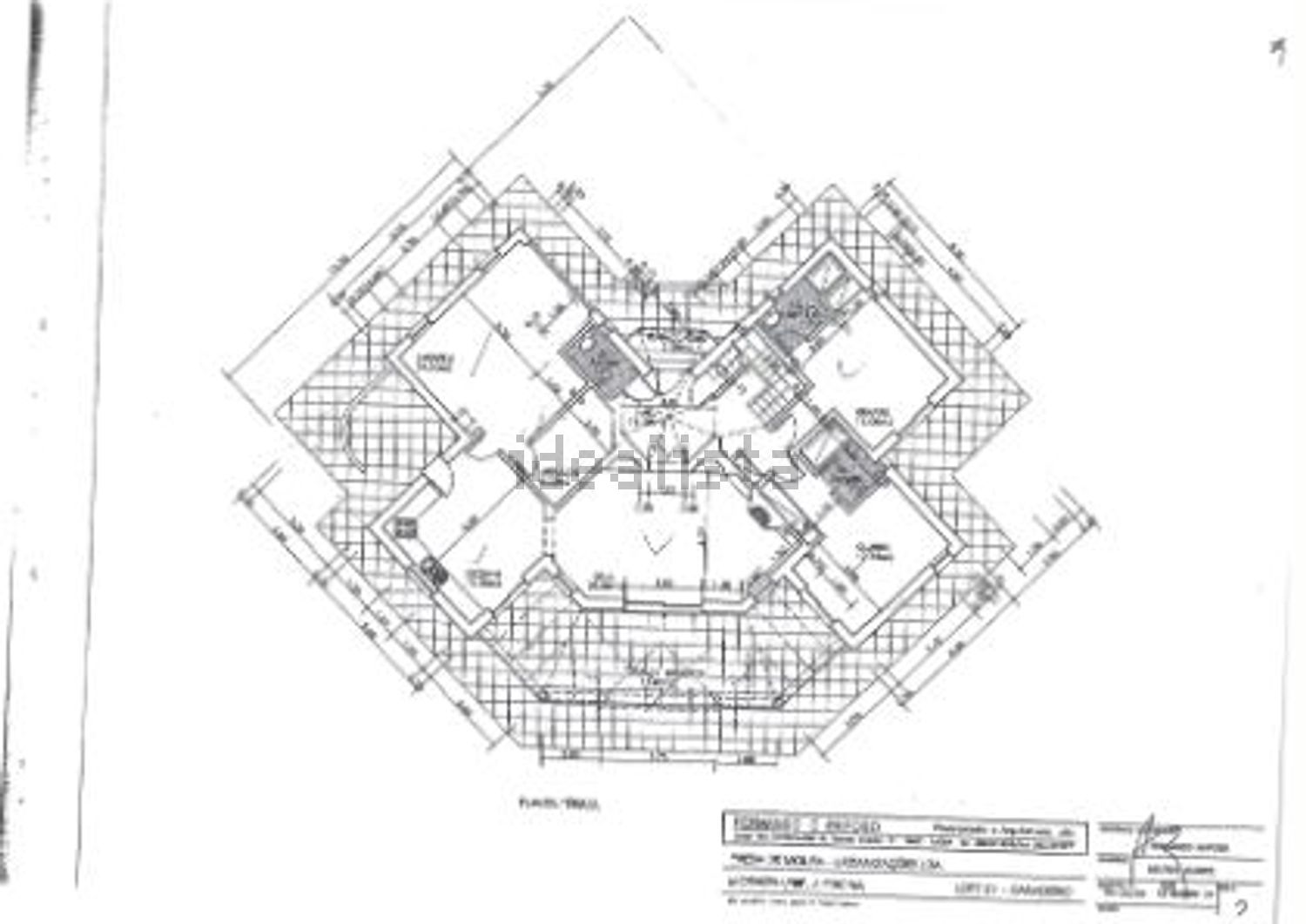 小楼房或独栋别墅出售Urbanização Presa da Moura - 平面图