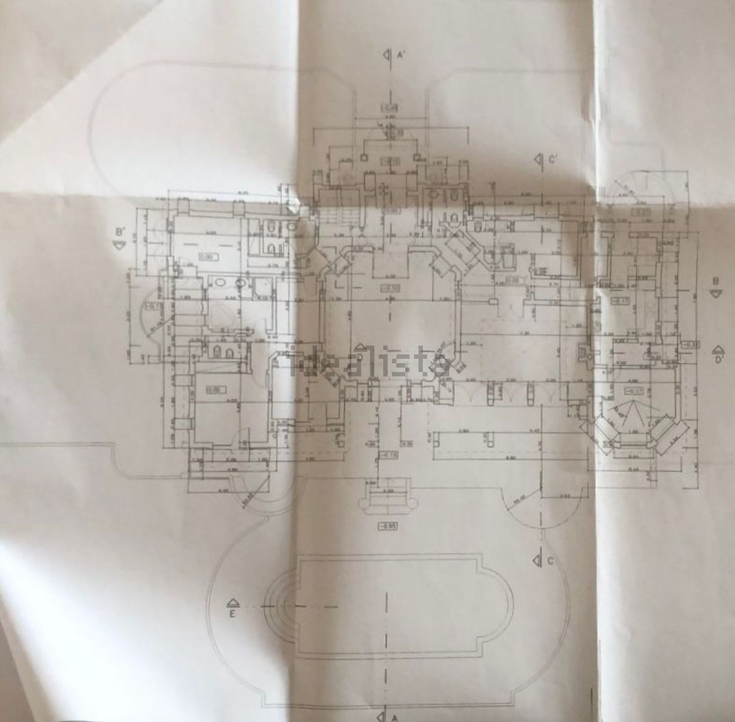 小楼房或独栋别墅出售Urbanização Quinta das Salinas, 74 - 平面图