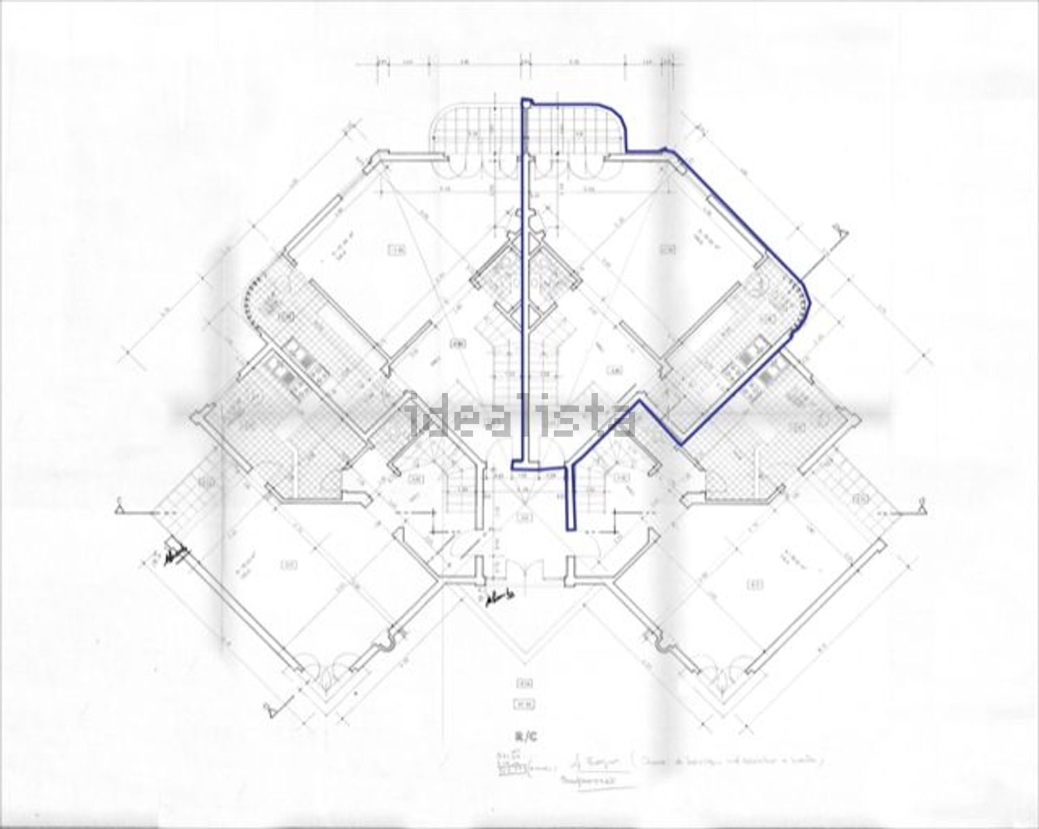 公寓 t4出售Calçada Santo Amaro - 平面图