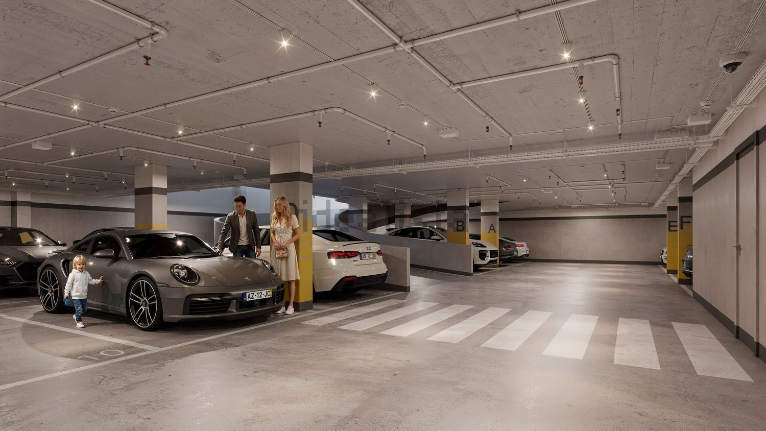 公寓 t3出售在Avenida General Ramalho Eanes, 36 - 停车位