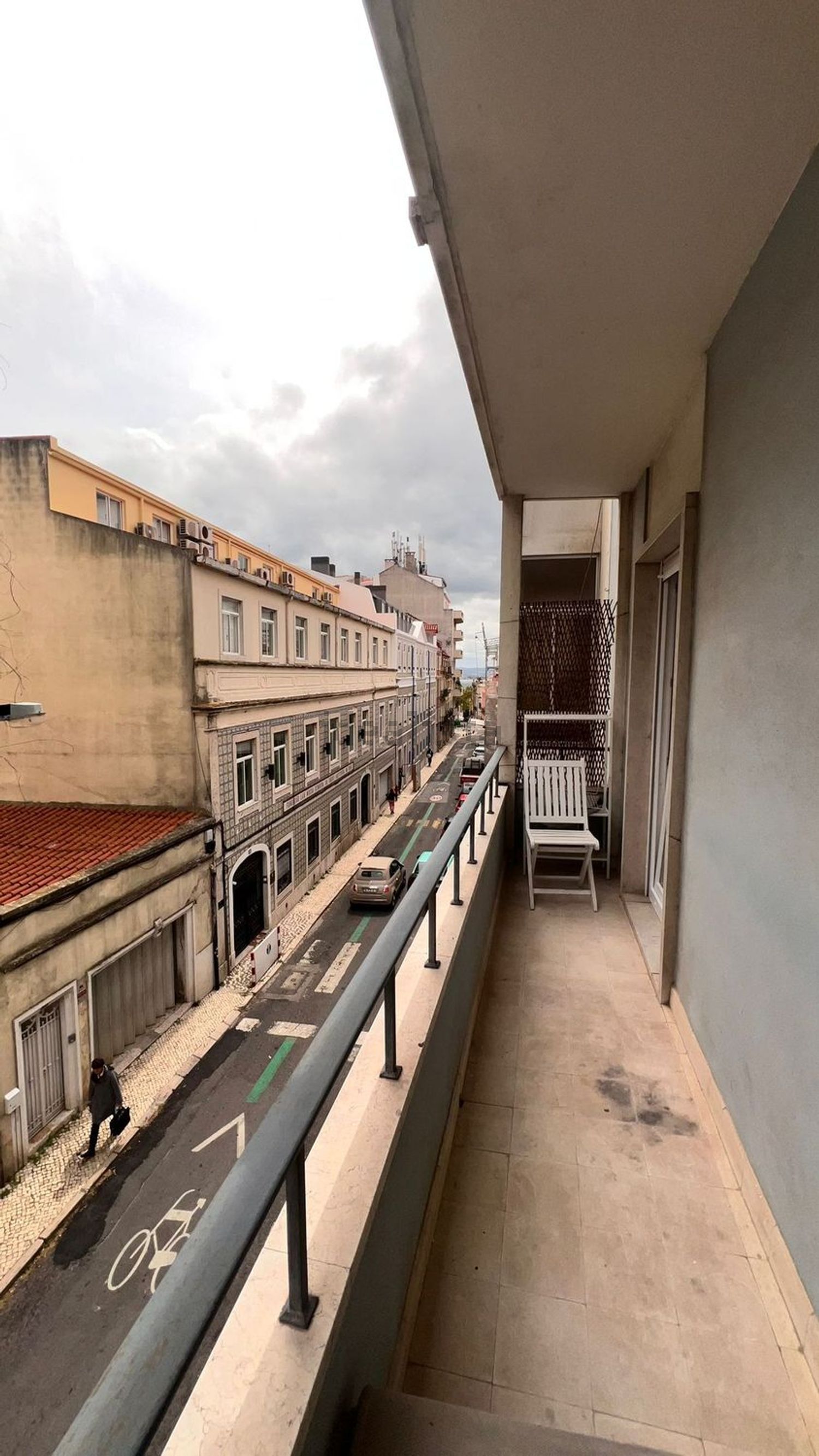 出租公寓 t2在Rua Almeida e Sousa, 1 - 露台
