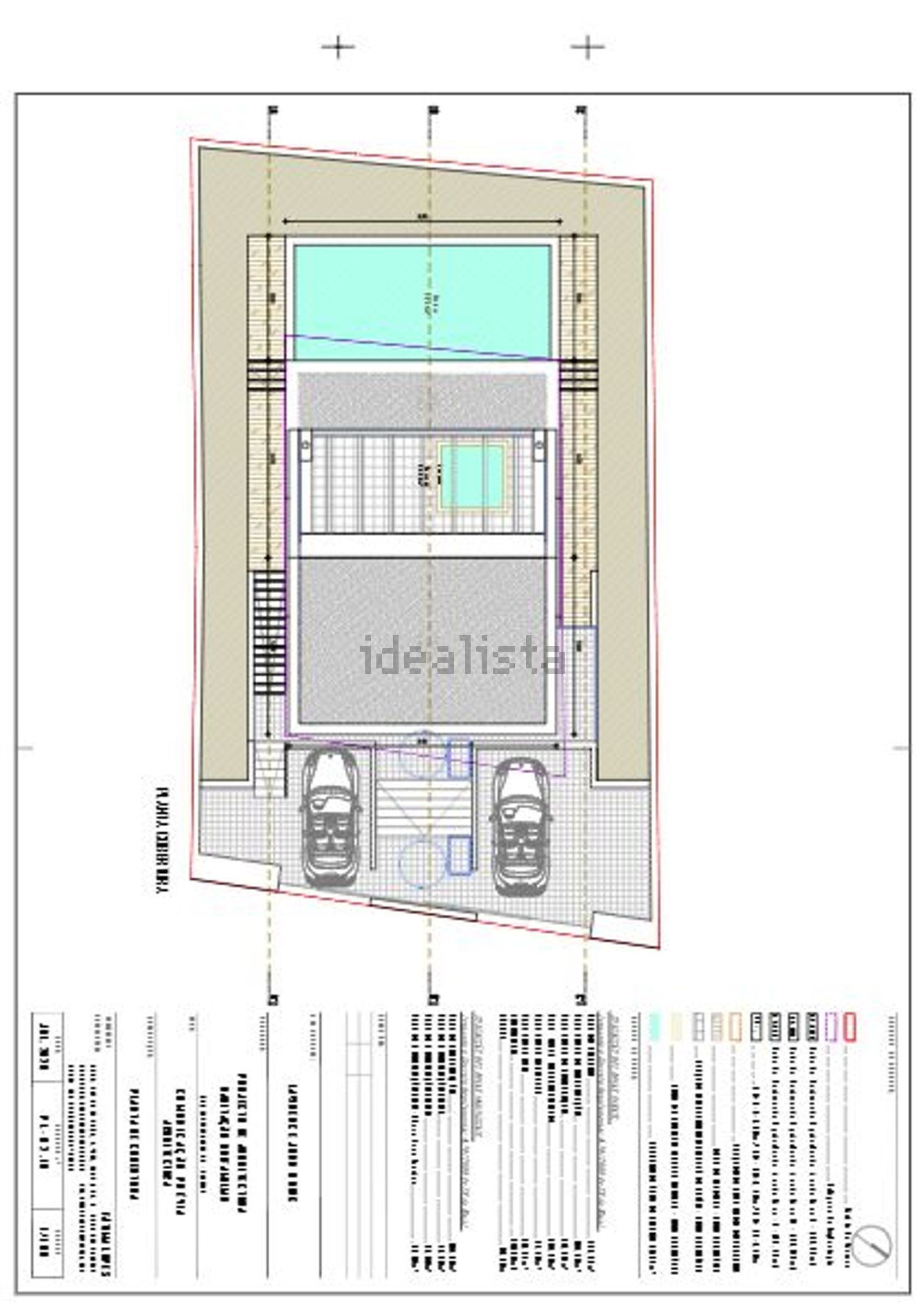 小楼房或独栋别墅出售Urbanização Espartal, 3 - 平面图