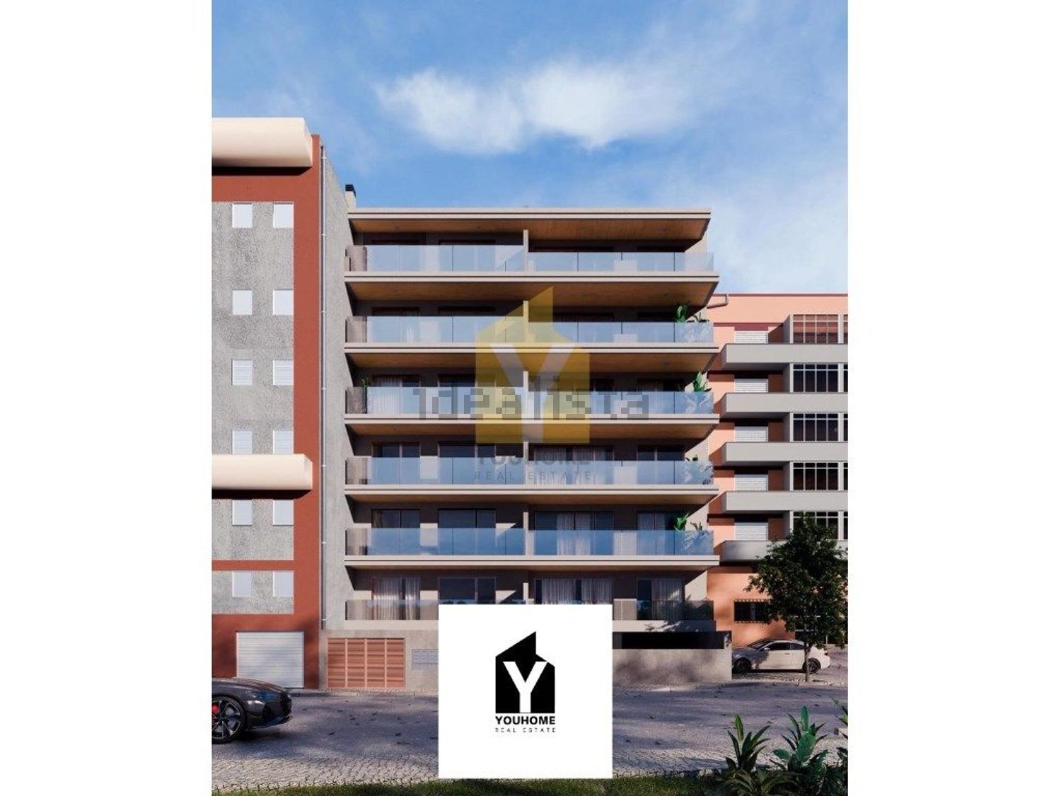 公寓 t1出售在Cidade de Santarém - 停车位
