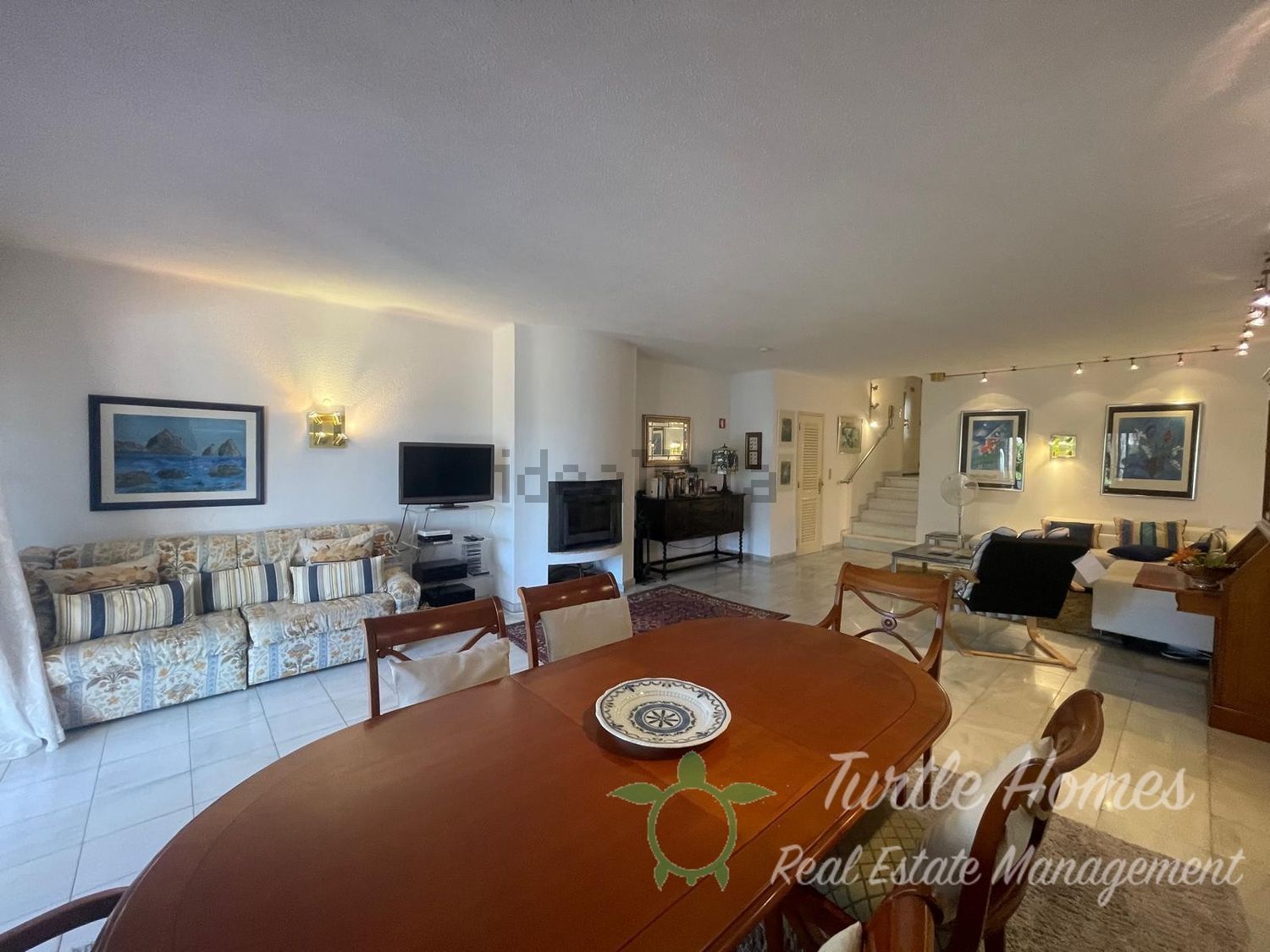 出租公寓 t1vale de lobo - 客厅