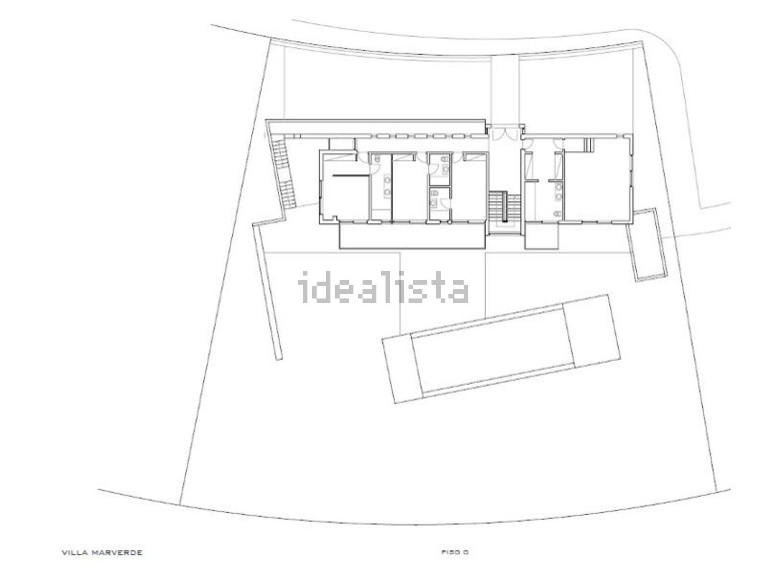 小楼房或独栋别墅出售Urbanização Praia Verde - 平面图