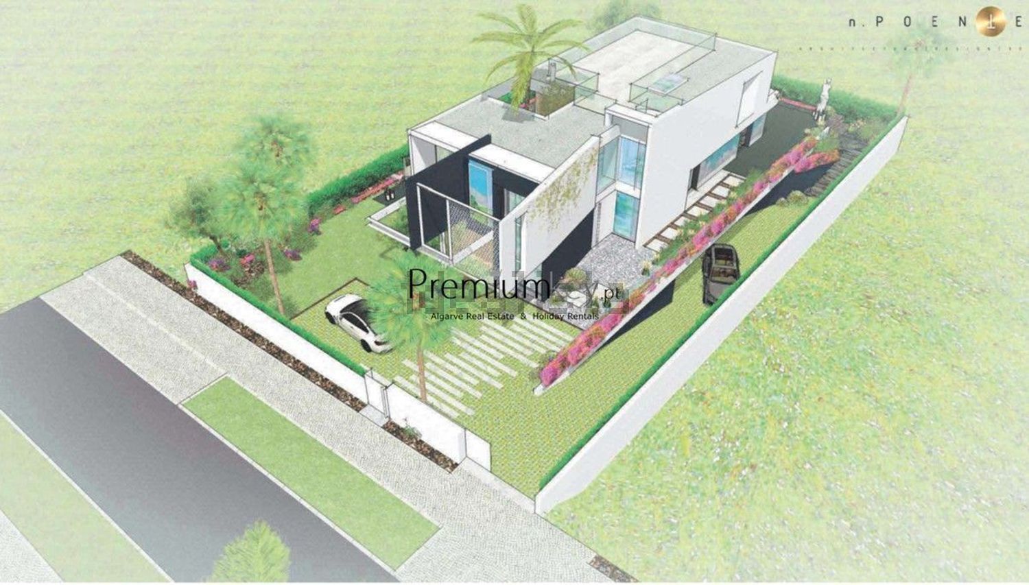 小楼房或独栋别墅出售在Vila de Pêra - 平面图