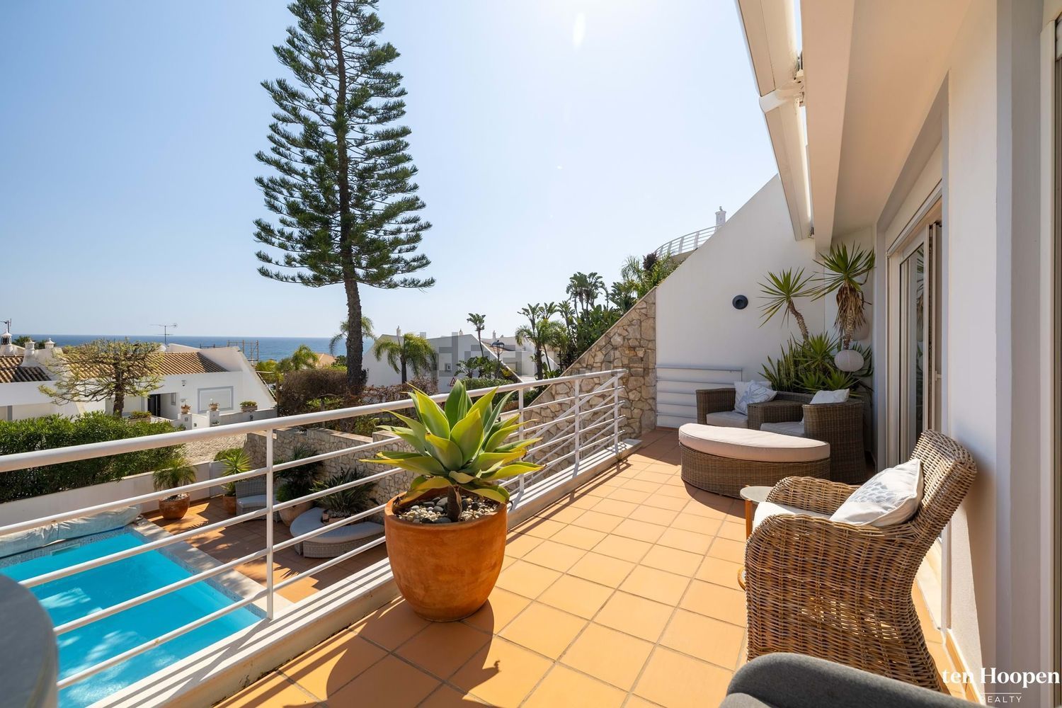 双拼别墅出售在Praia da Luz - 露台
