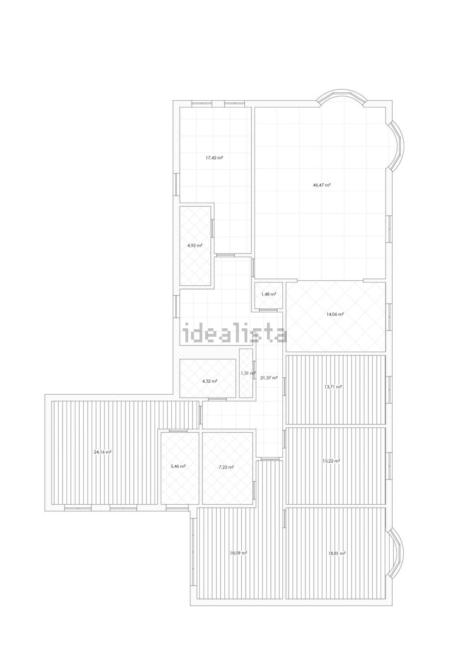 公寓 t4出售在Rua Maria Ulrich, 4 b - 平面图