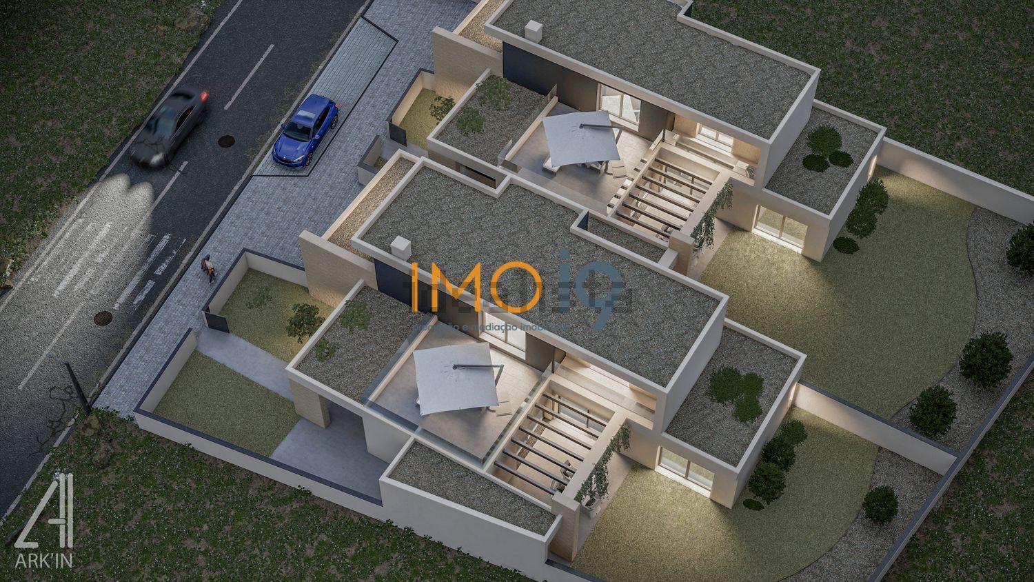 小楼房或别墅出售在Fátima - 平面图