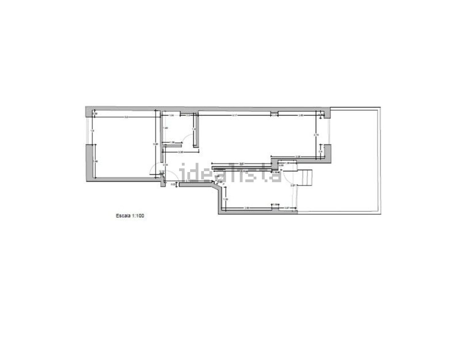 公寓 t2出售在Rua Campos Monteiro - 平面图