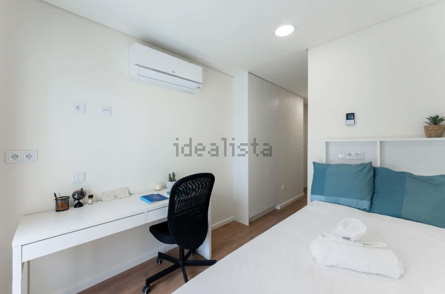 出租t0（单人公寓）在Praça Bernardo Santareno, 8 a - 卧室
