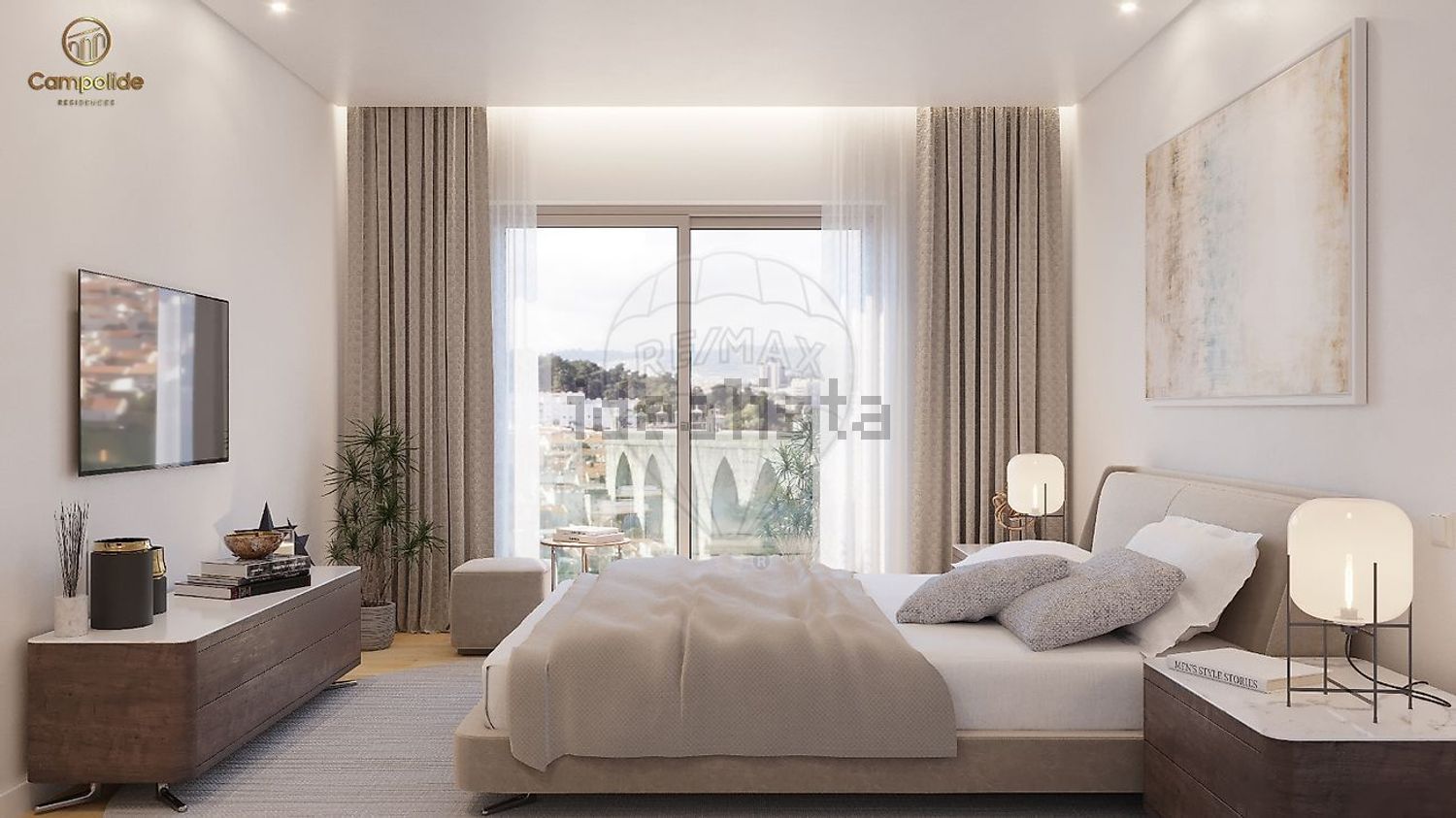 公寓 t3出售在Rua Vila Santos, 15 - 客厅