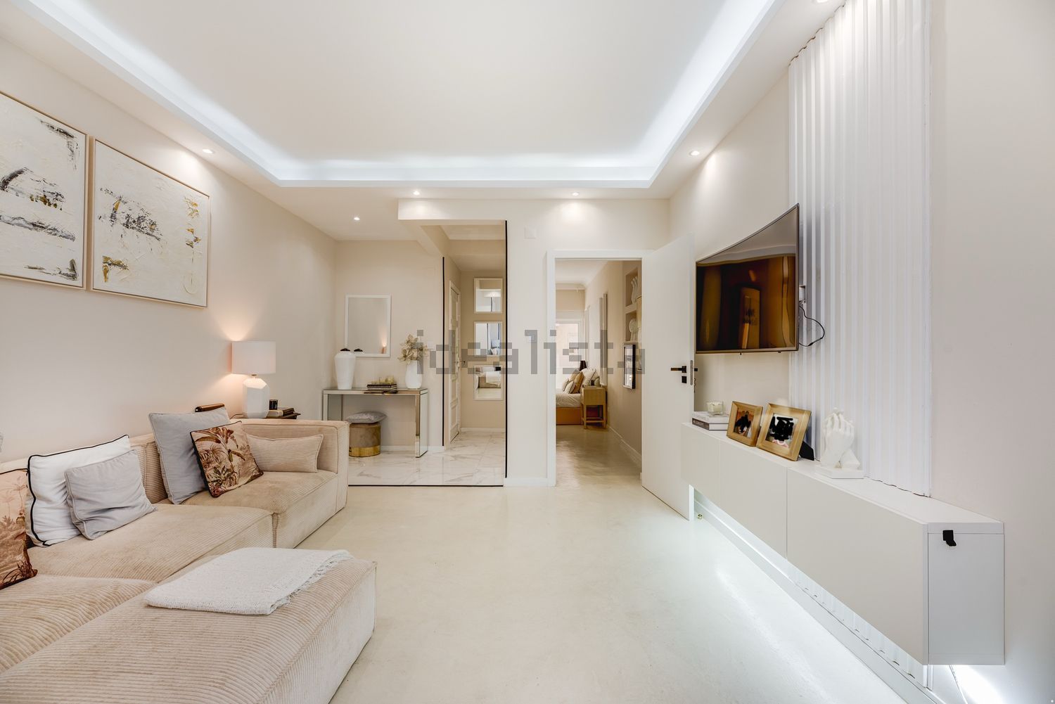 公寓 t1出售在Rua Doutor Gama Barros - 客厅