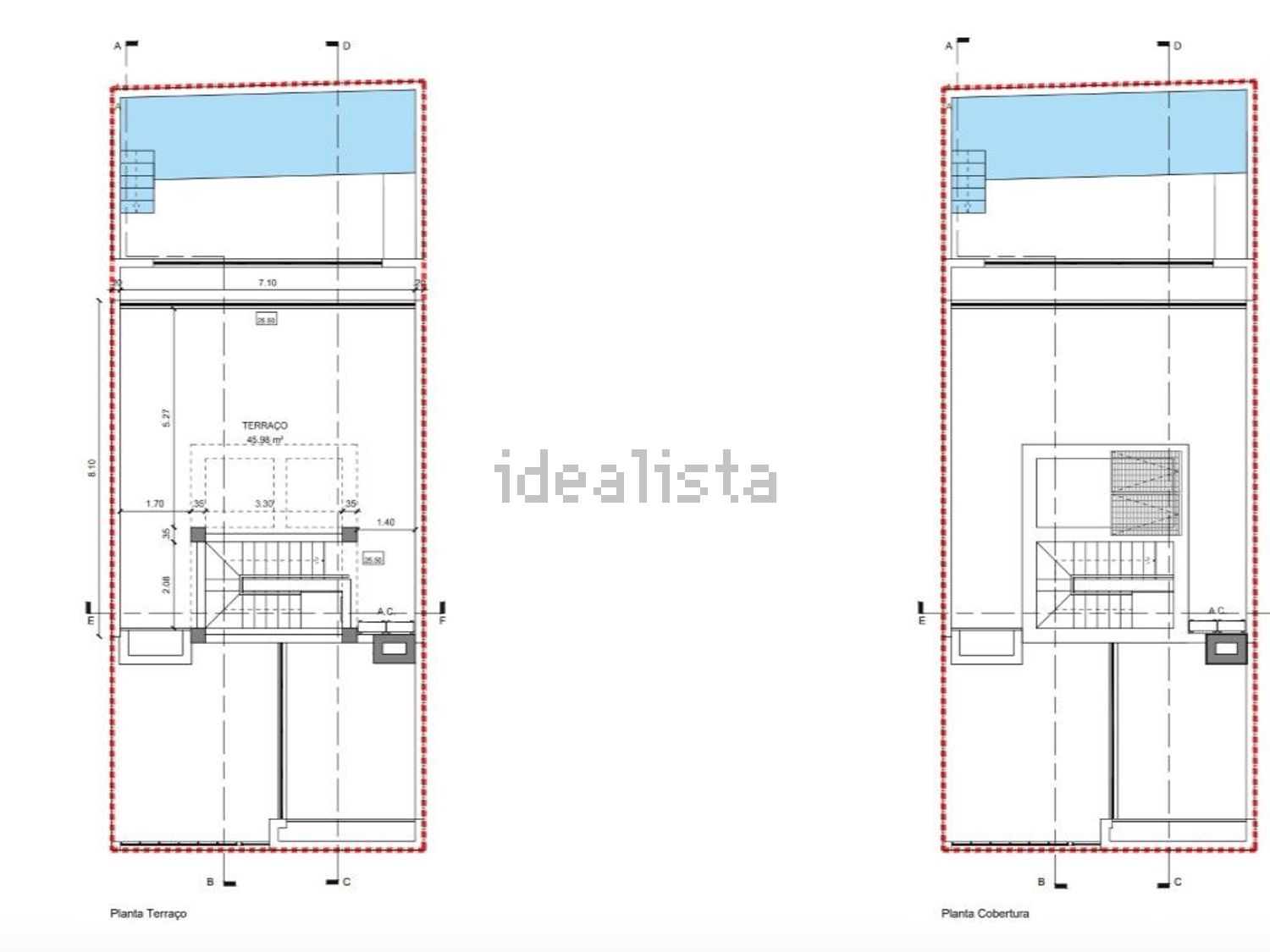 联排别墅出售在Rua da Bela Vista, 9 - 平面图