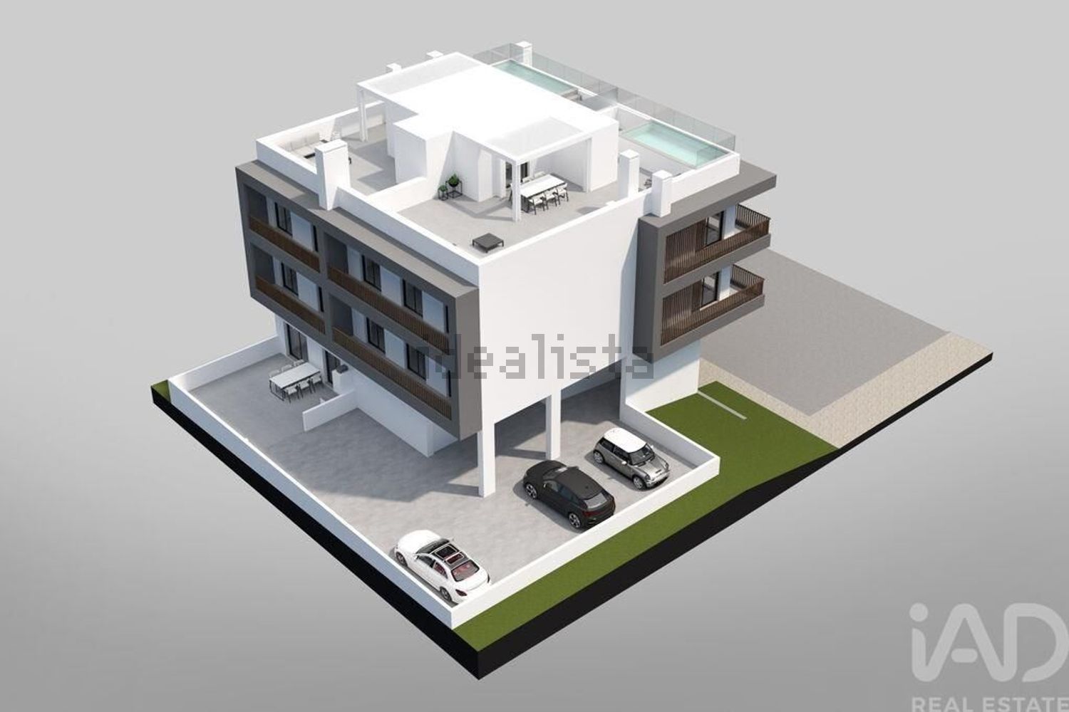 公寓 t3出售在Centro da Vila - 平面图