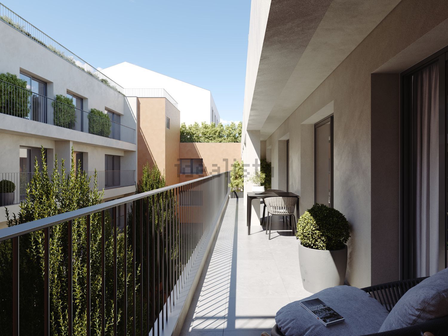 公寓 t1出售在Rua Actor António Cardoso, 4 - 阳台