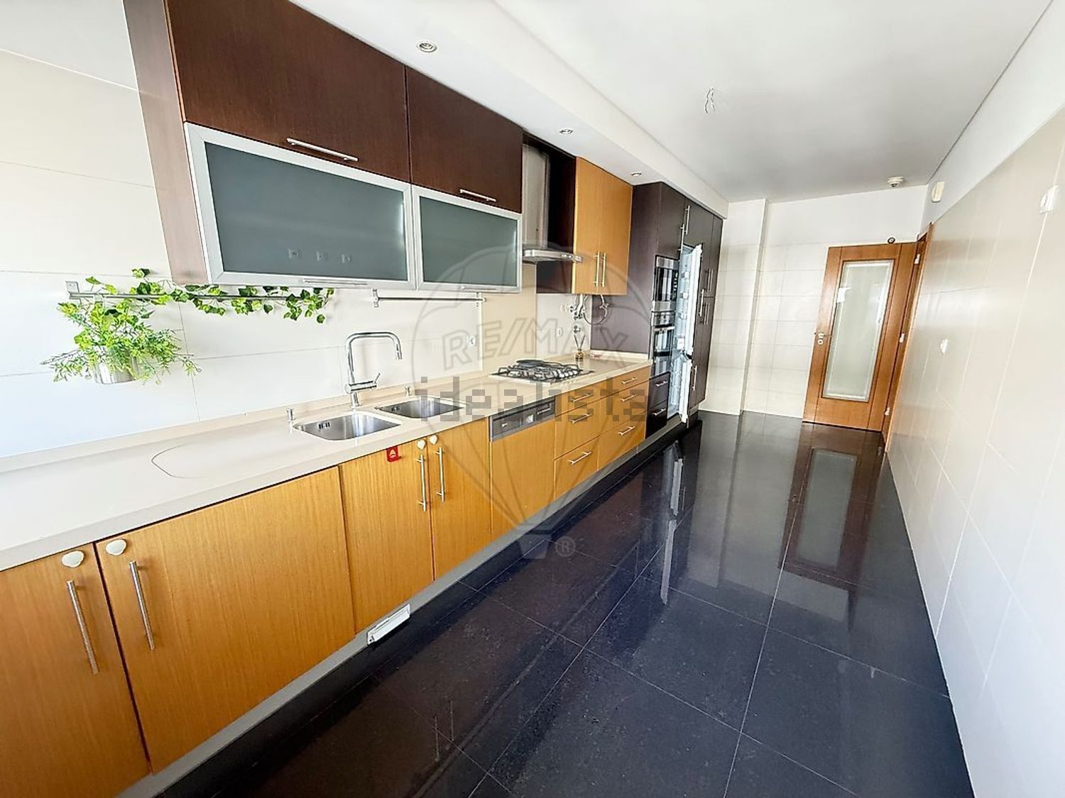出租公寓 t1Conjunto Residencial da Atalaia - 厨房