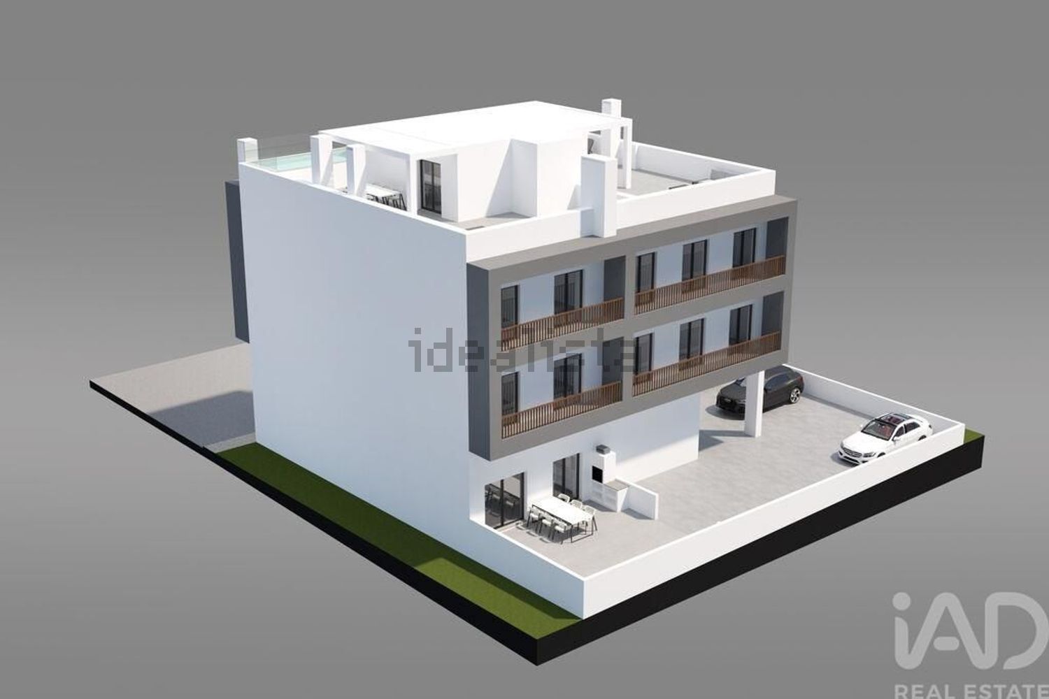 公寓 t3出售在Centro da Vila - 平面图