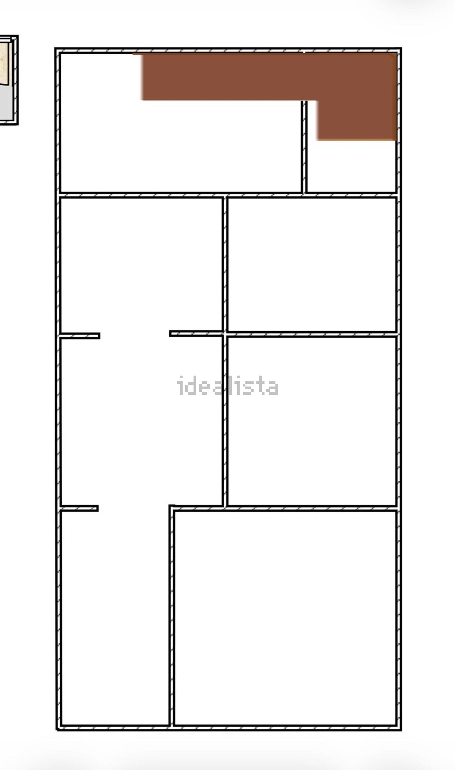 双拼别墅出售在Rua Dom Pedro V, 13 - 平面图