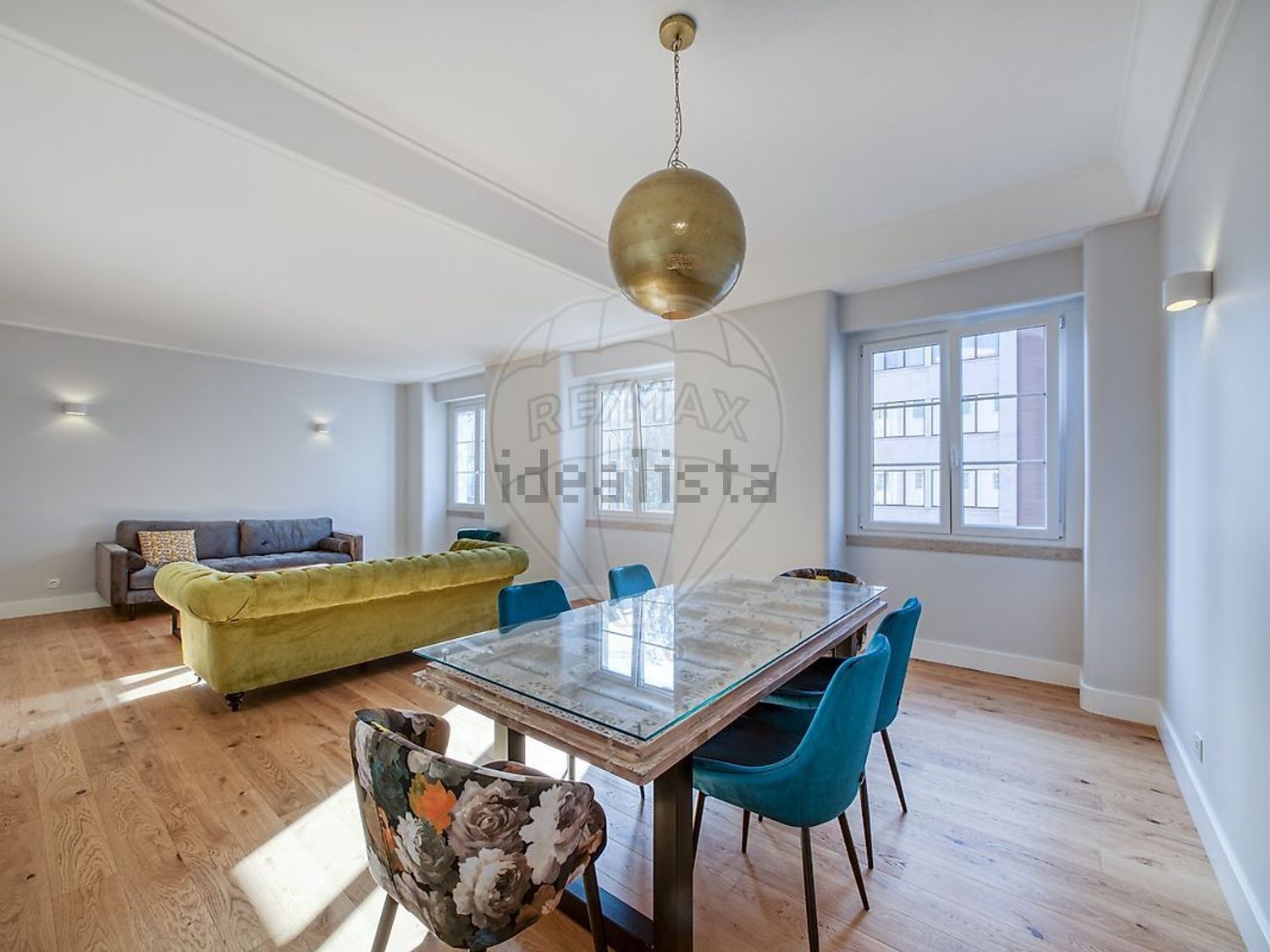 出租公寓 t5在Rua Filipe Folque - 客厅