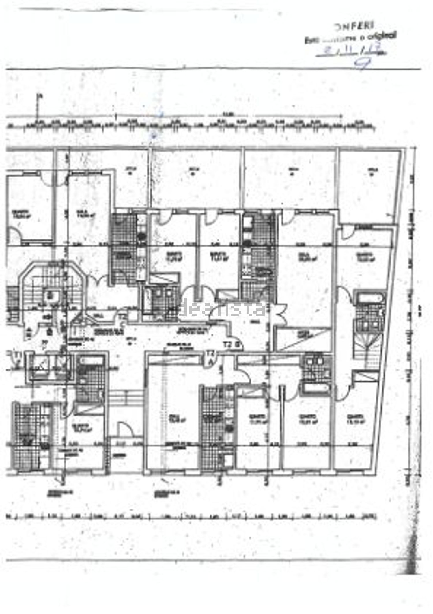 出租公寓 t2在Rua Cidade de Portalegre, 12 - 平面图