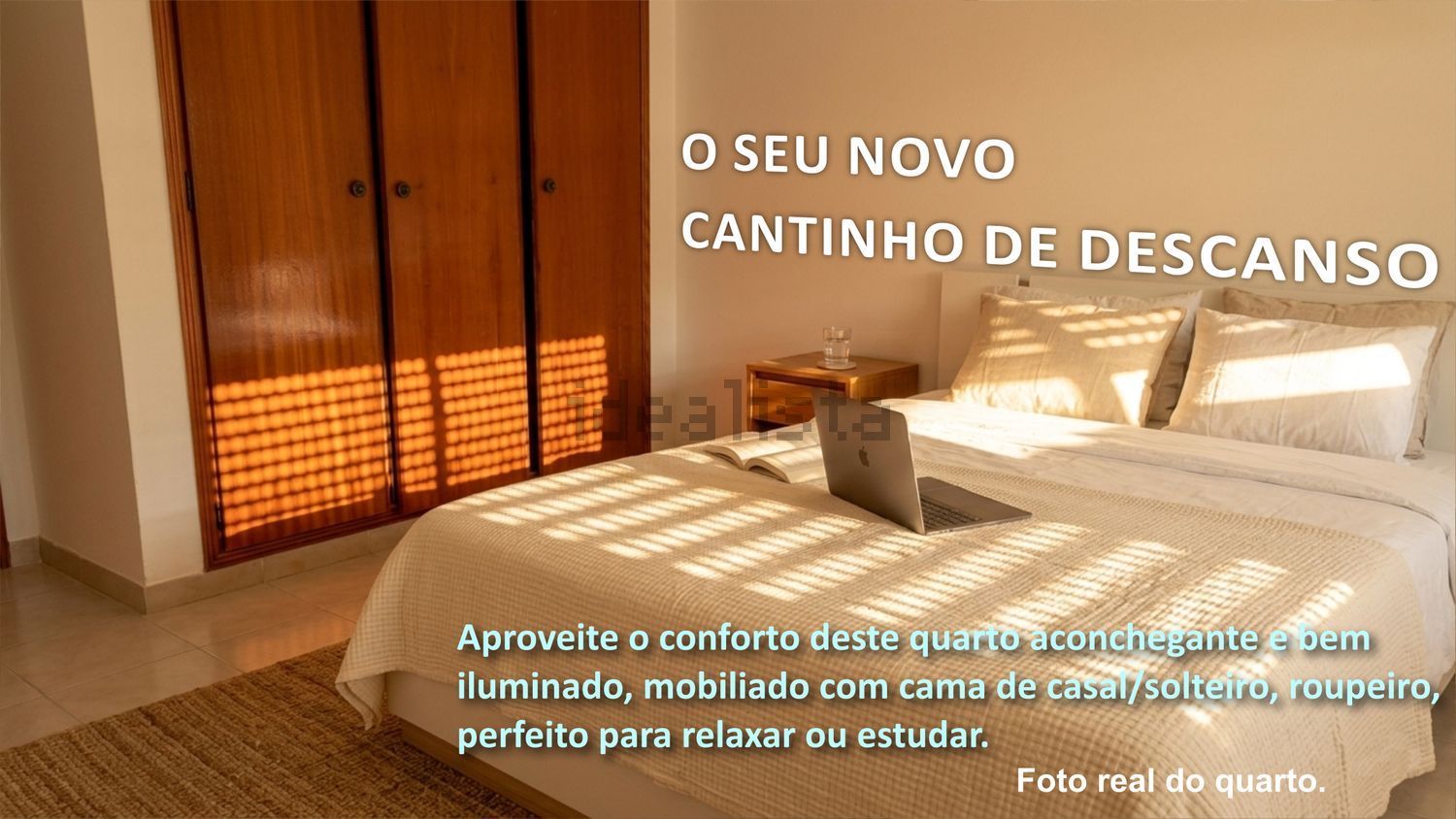 出租房间在Rua Antero de Quental, 1 - 卧室