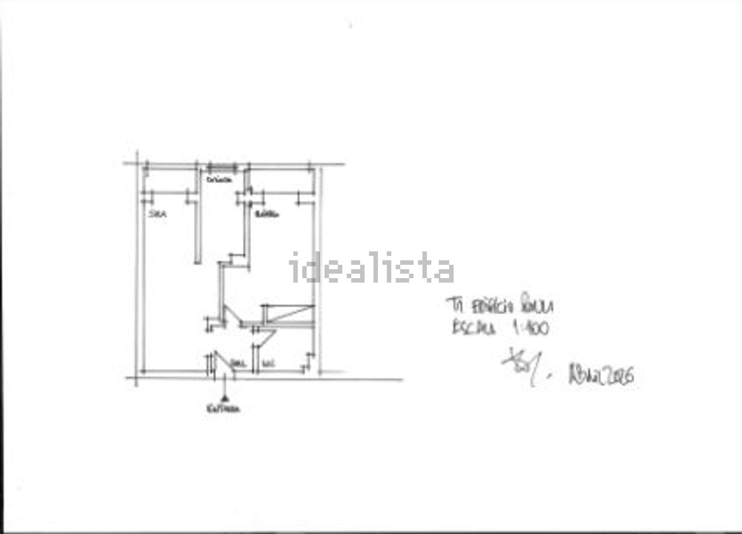公寓 t1出售在Rua Dom João II - 平面图