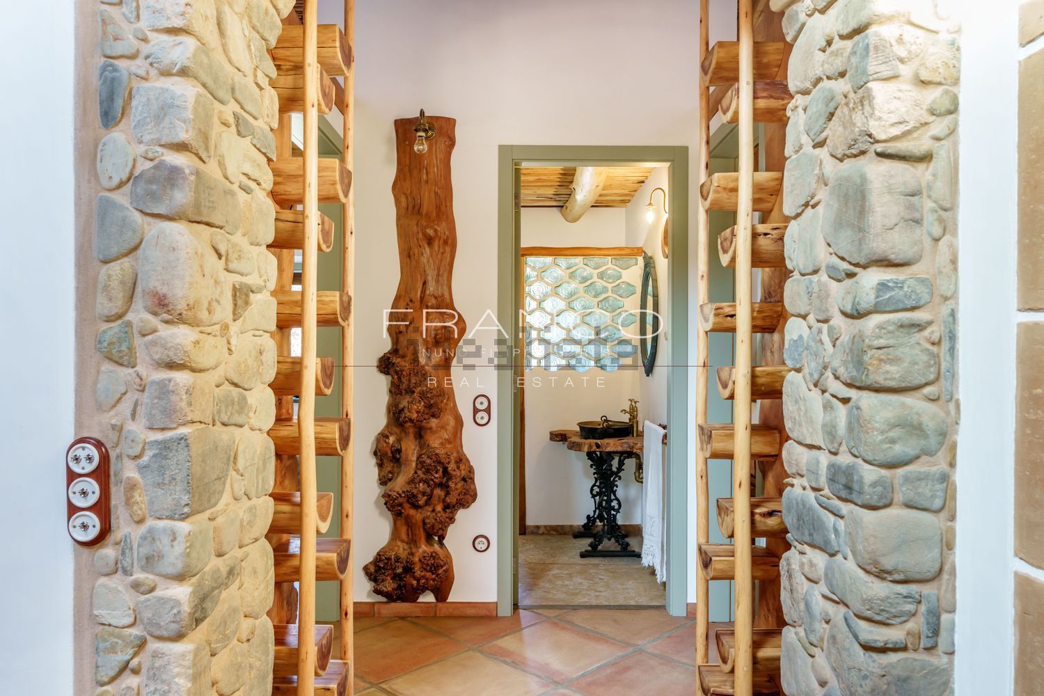 出租庄园在Aljezur - 过道