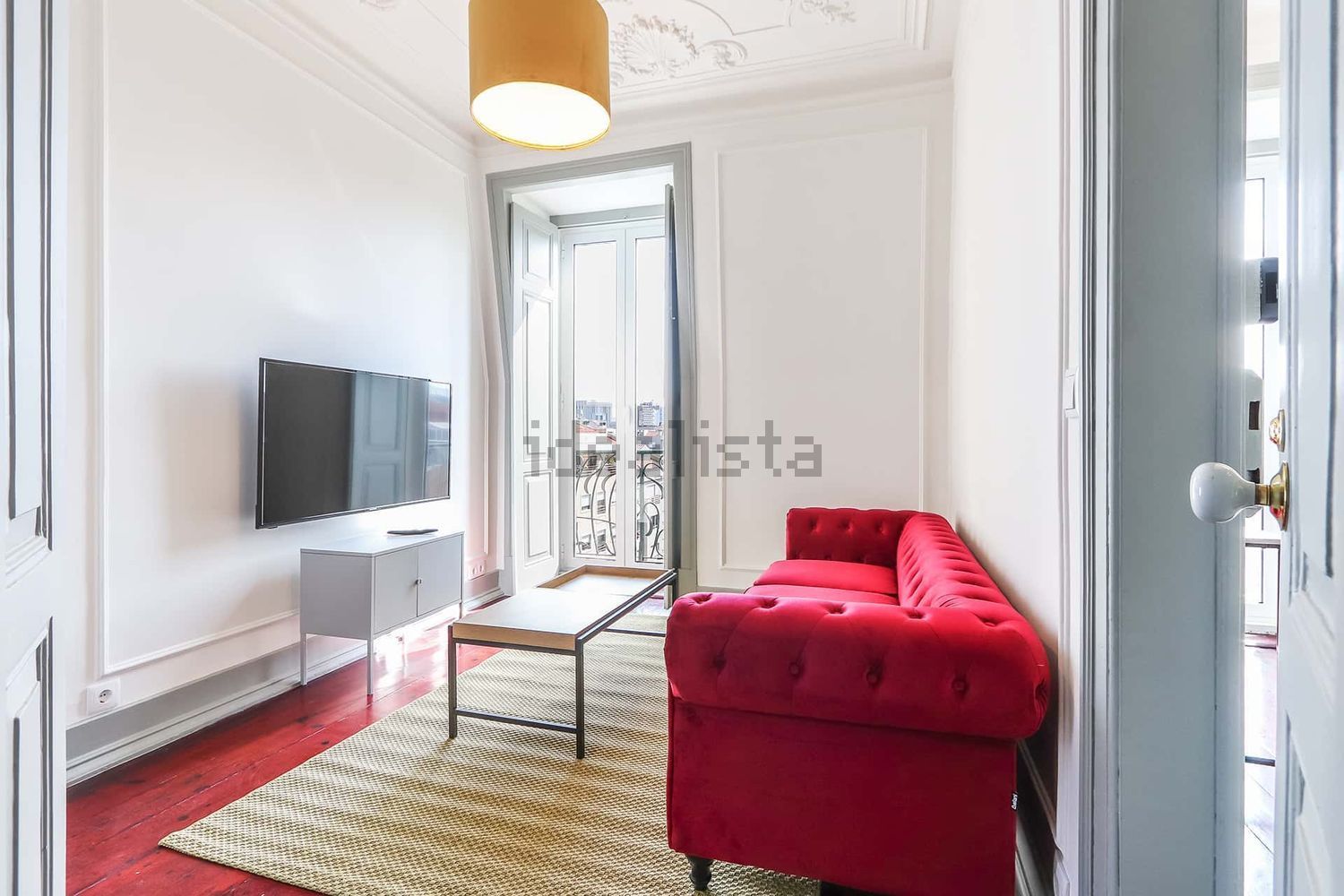 出租房间在Rua Tenente Ferreira Durão, 10 - 客厅