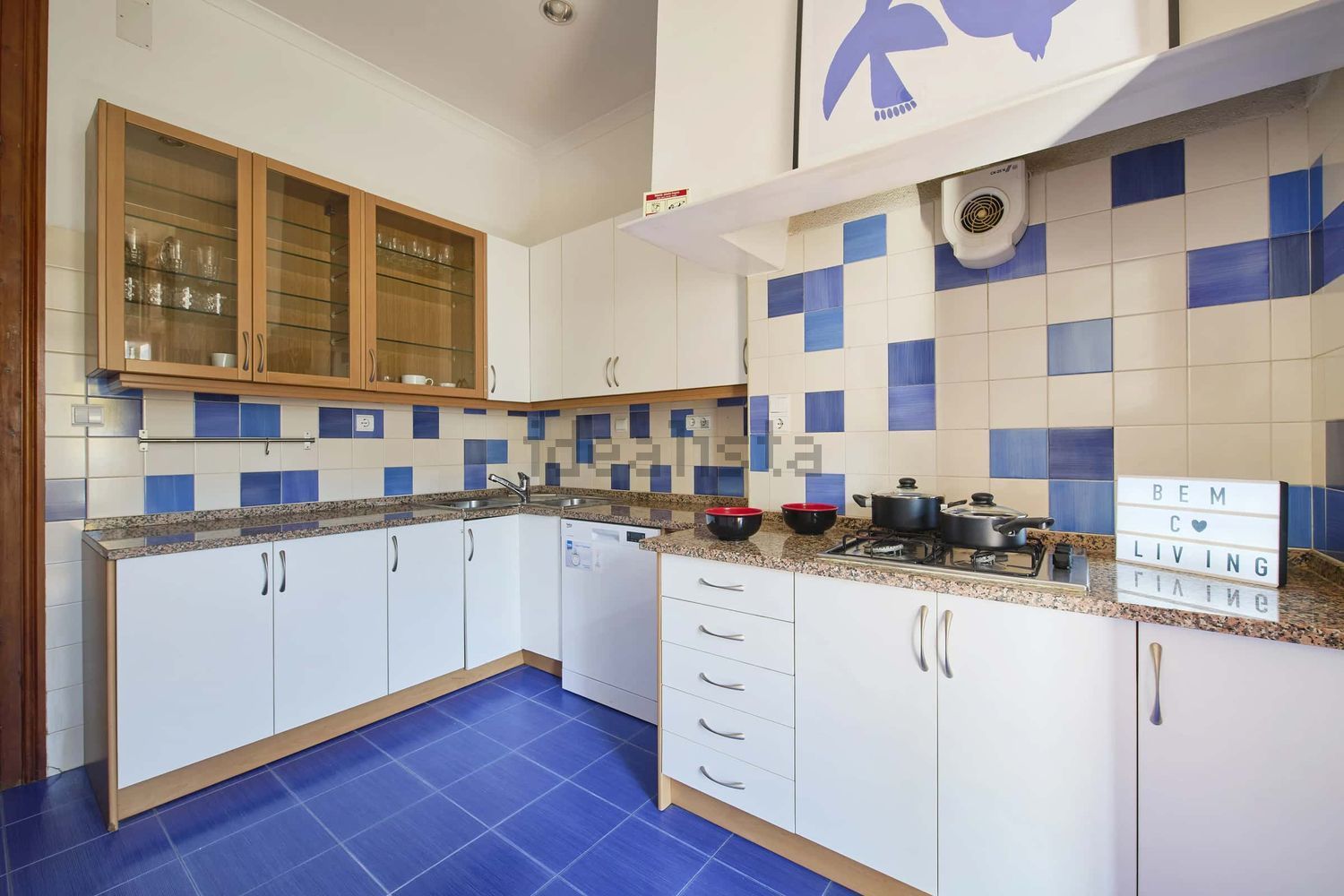 出租房间在Avenida Duque de Ávila, 131 - 厨房