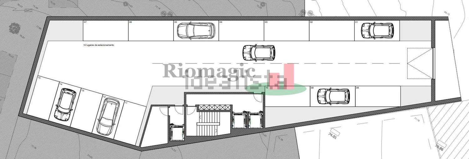 公寓 t2出售在Rua Mouzinho de Albuquerque, 43 - 平面图