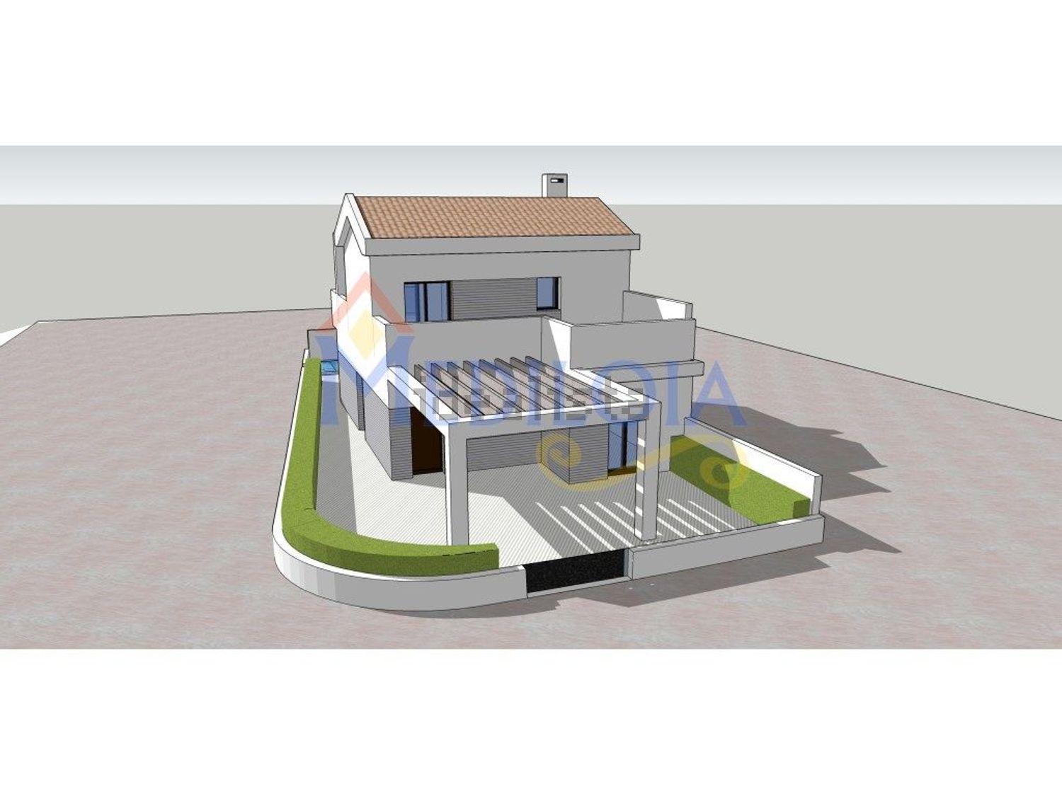 小楼房或独栋别墅出售在Centro de Castro Marim - 平面图